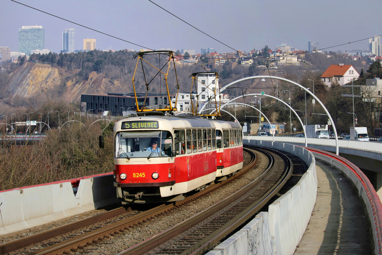 Прага, Tatra T3R.P № 8245
