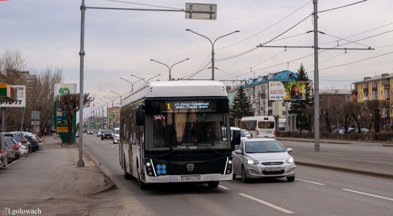 Красноярск, ЛиАЗ-6274 № Т 484 ТО 124