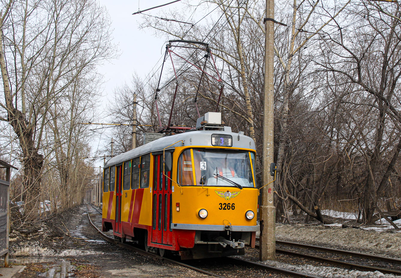 Барнаул, Tatra T3SU КВР Барнаул № 3266