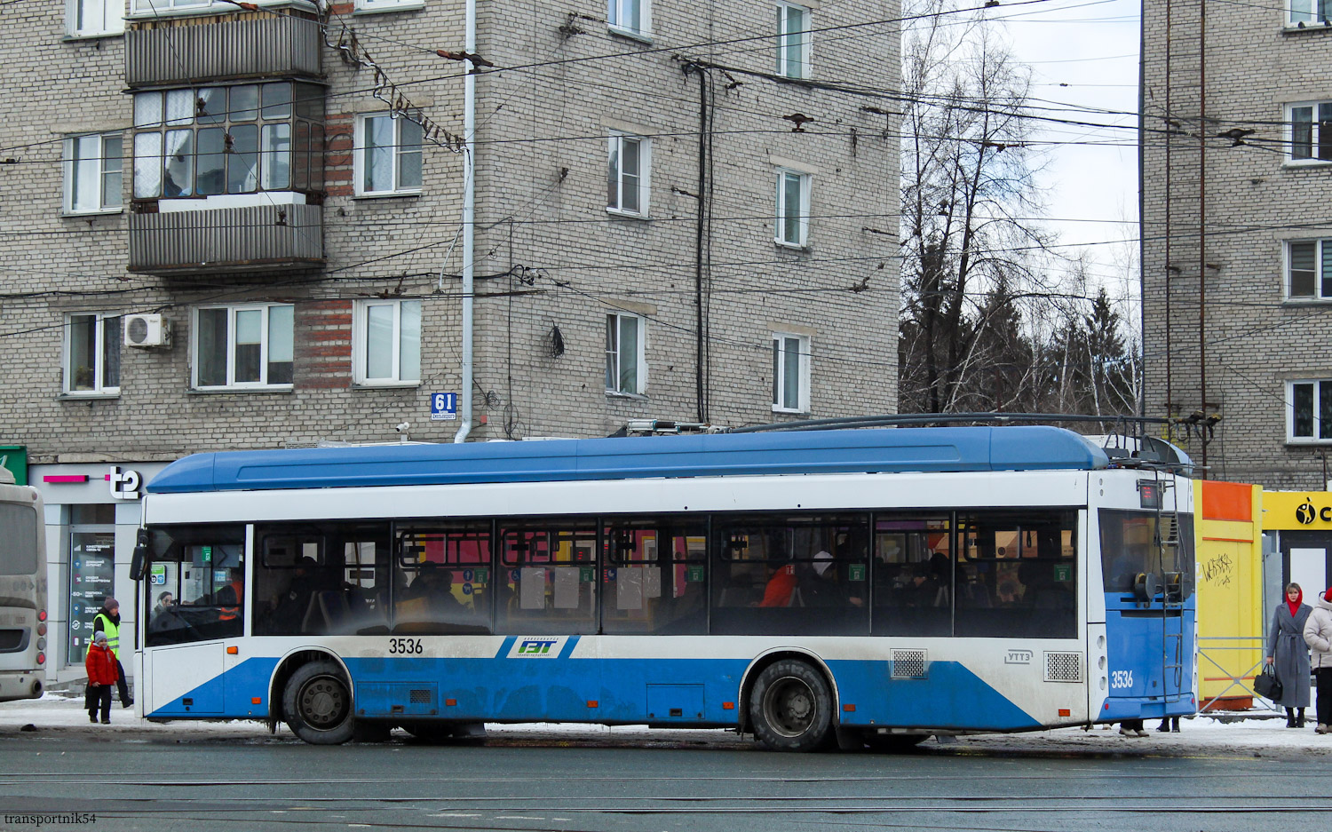Новосибирск, УТТЗ-6241.01 «Горожанин» № 3536