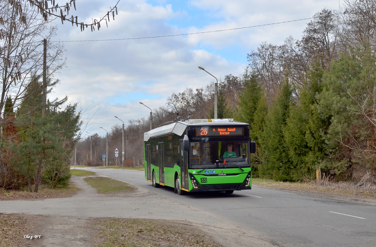 Гомель, МАЗ-303Т20 № 1881; Гомель — Движение на участках с использованием автономного хода