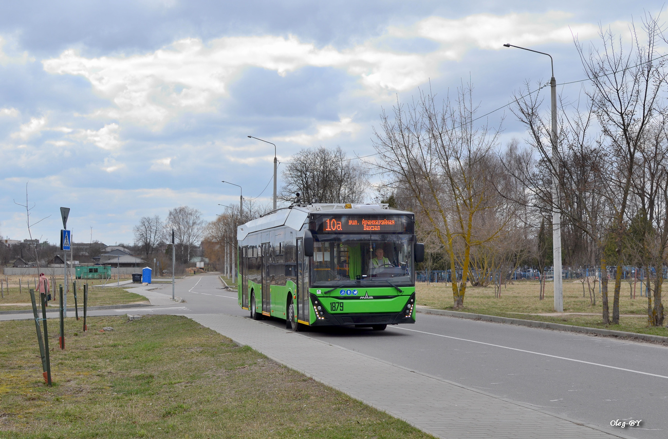 Гомель, МАЗ-303Т20 № 1879; Гомель — Движение на участках с использованием автономного хода