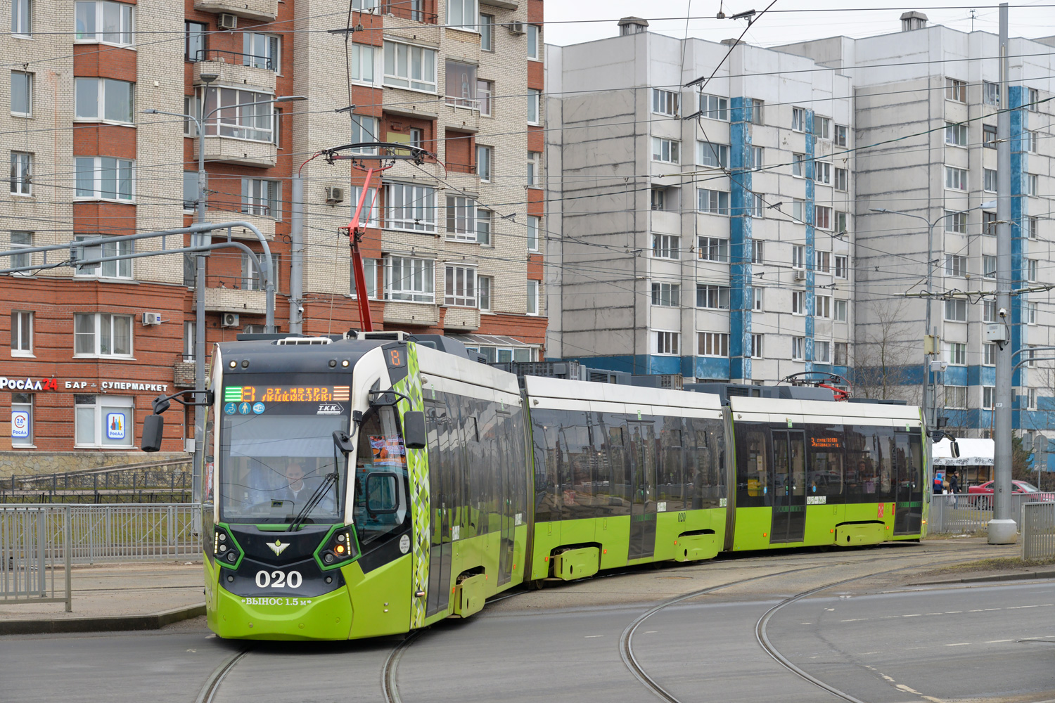 Санкт-Петербург, Stadler B85600M № 020