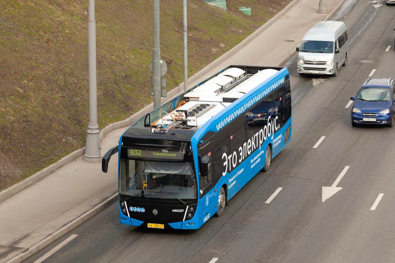 Москва, КАМАЗ-6282 № 490237