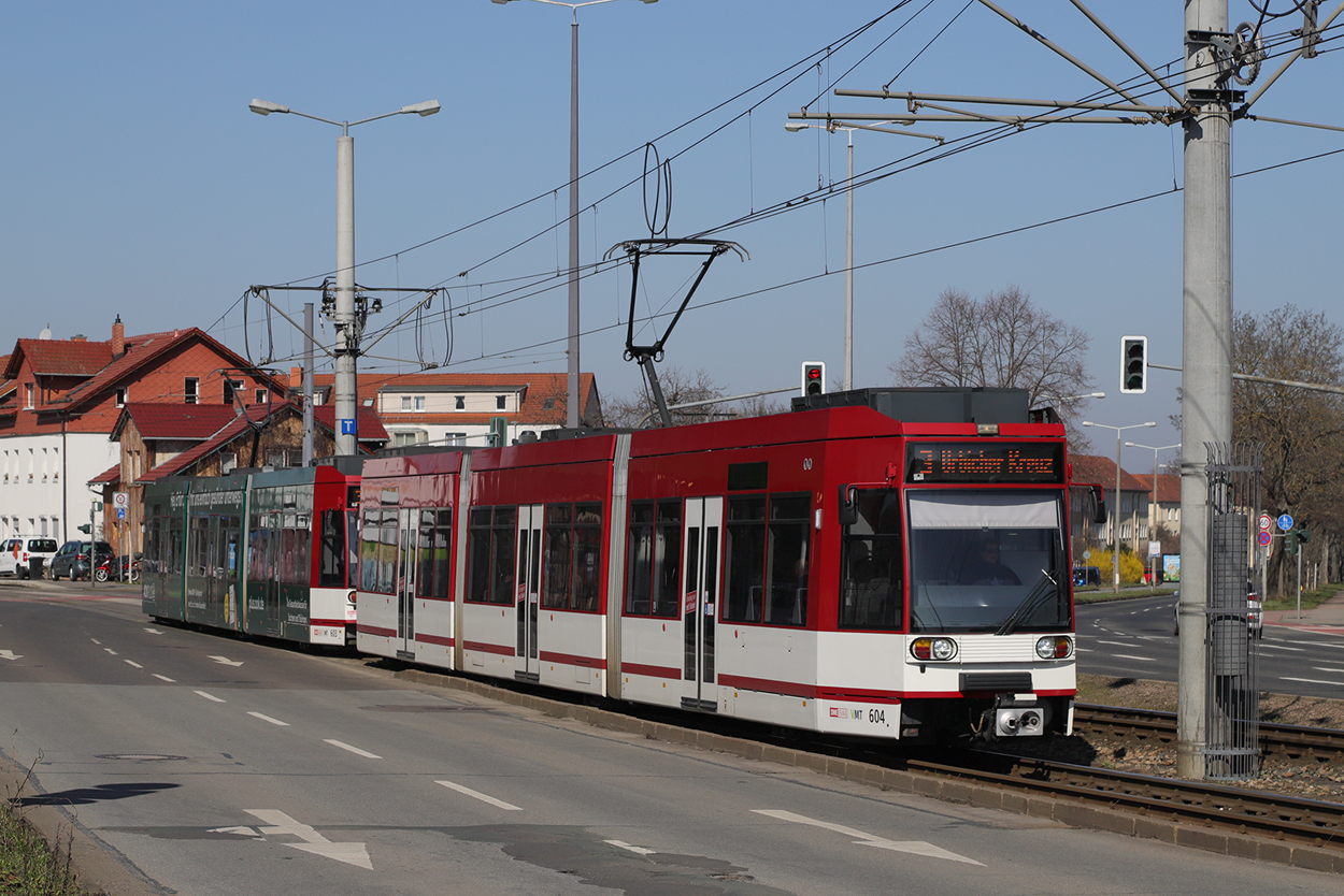 Эрфурт, Duewag MGT6D № 604