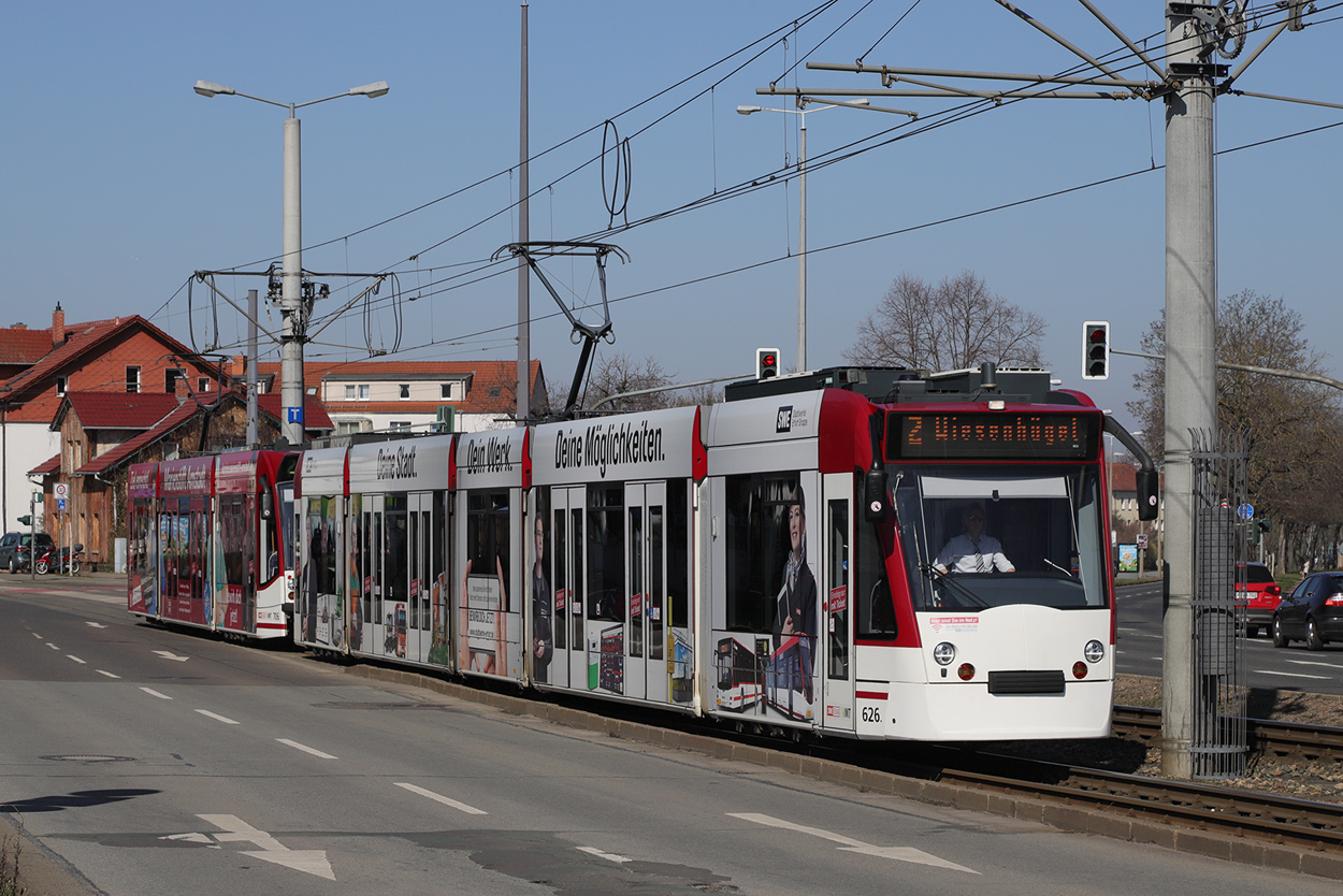 Эрфурт, Siemens Combino № 626