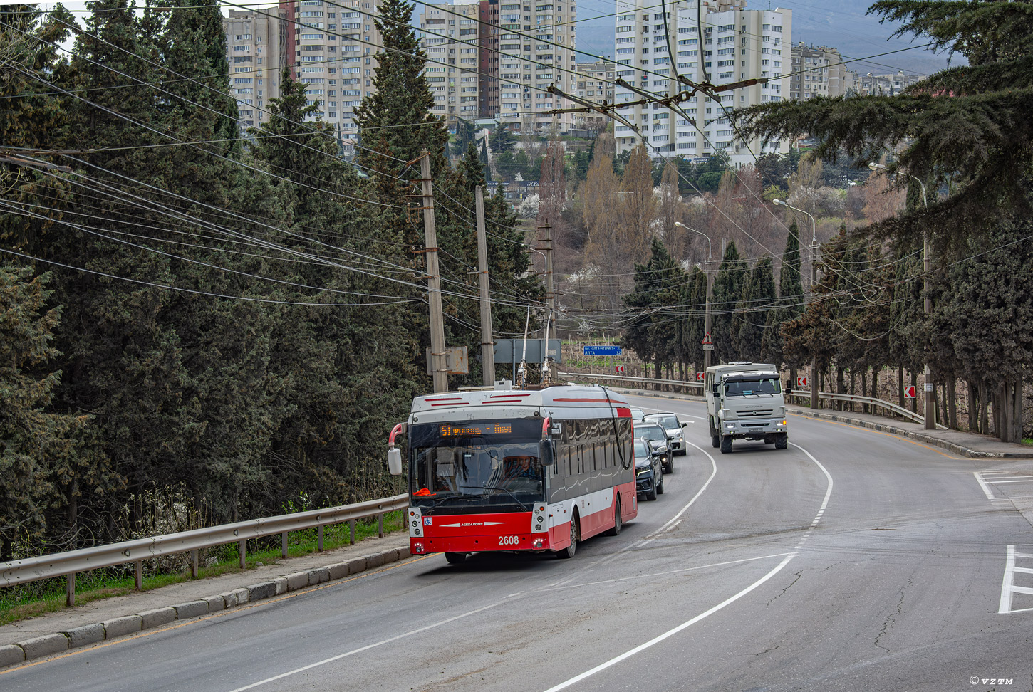 Крымский троллейбус, Тролза-5265.05 «Мегаполис» № 2608