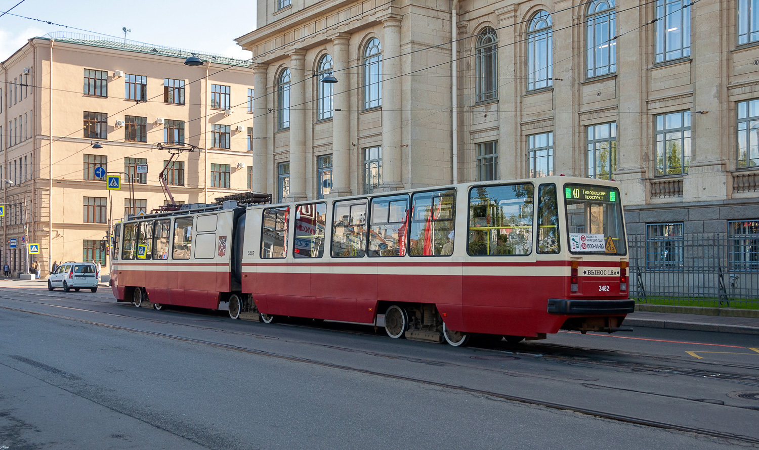 Saint-Petersburg, LVS-86K № 3482 Saint-Petersburg, LVS-86K № 3482