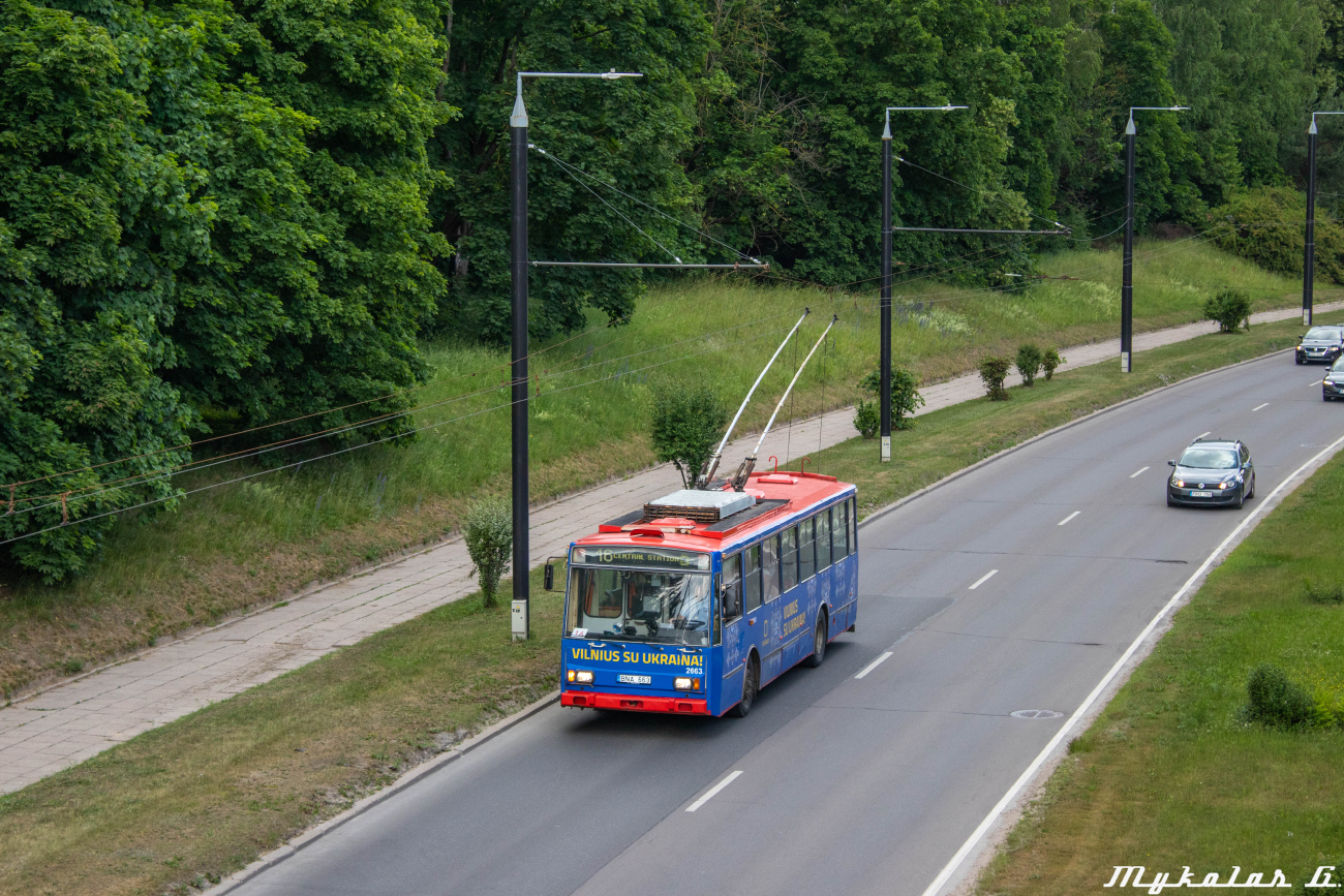 Вильнюс, Škoda 14Tr17/6M № 2663
