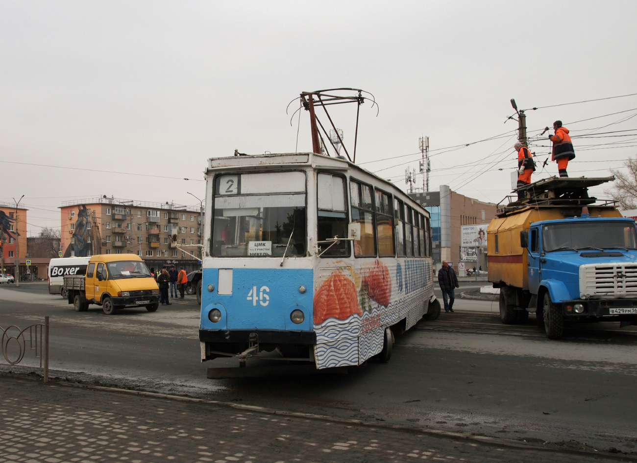 Орск, 71-605 (КТМ-5М3) № 46; Орск — Происшествия
