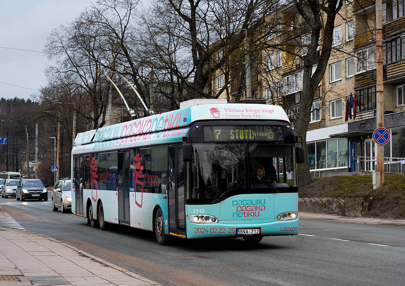 Vilnius, Solaris Trollino II 15 AC № 2712