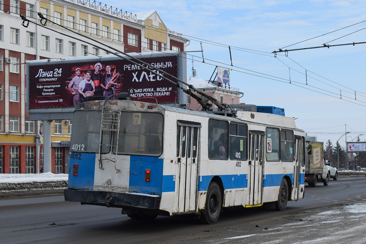 Барнаул, ЗиУ-682 КВР БТРМ № 4012