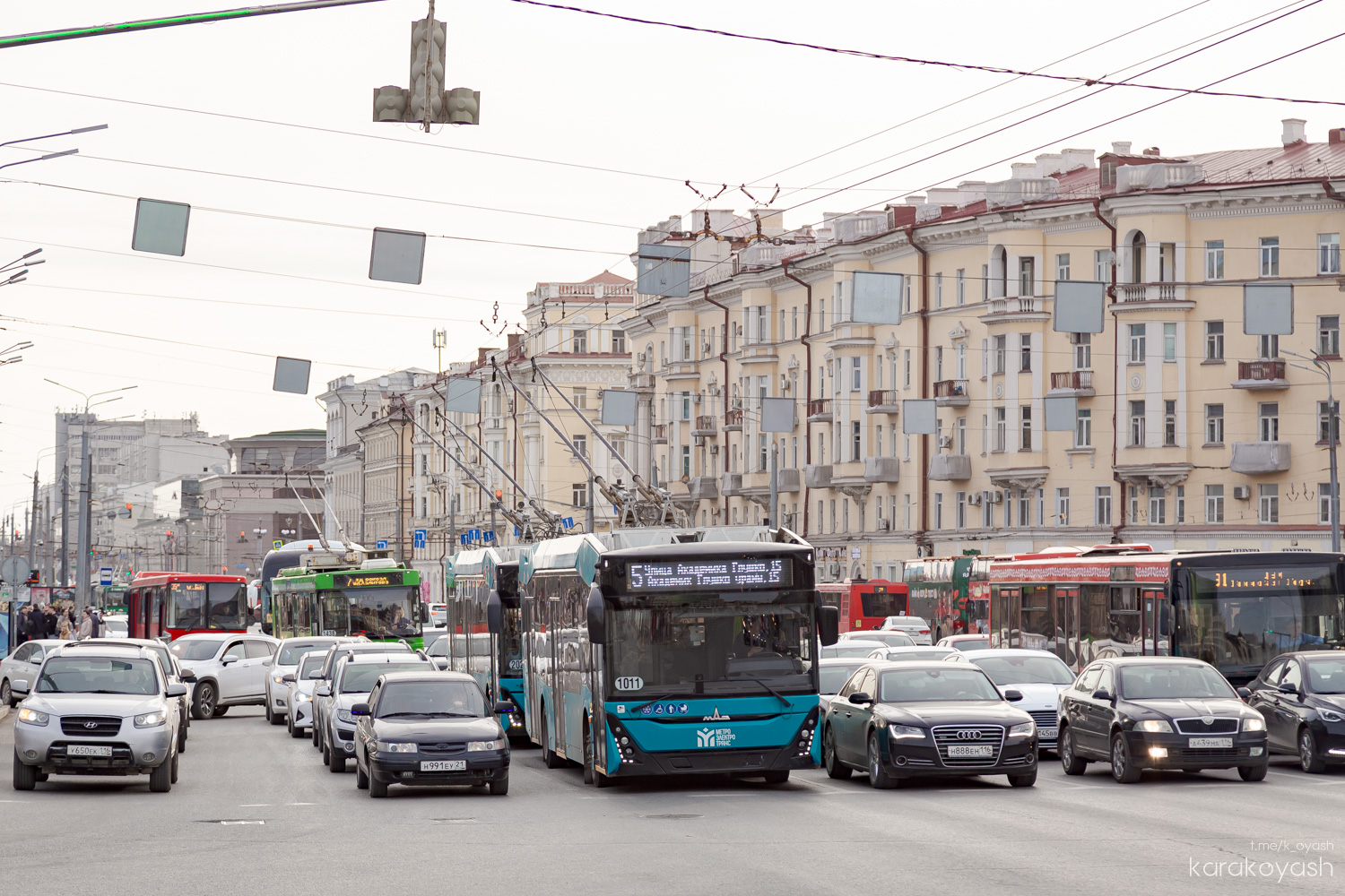 Казань, МАЗ-303Т22 № 1011