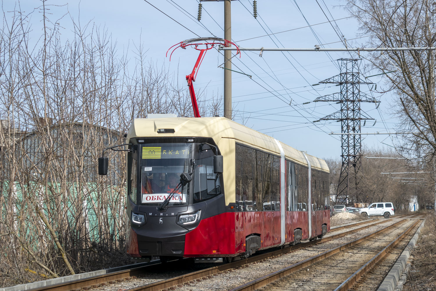 Nyizsnij Novgorod, BKM Т856 «MiNiN» — Б/Н; Nyizsnij Novgorod — Trams without numbers