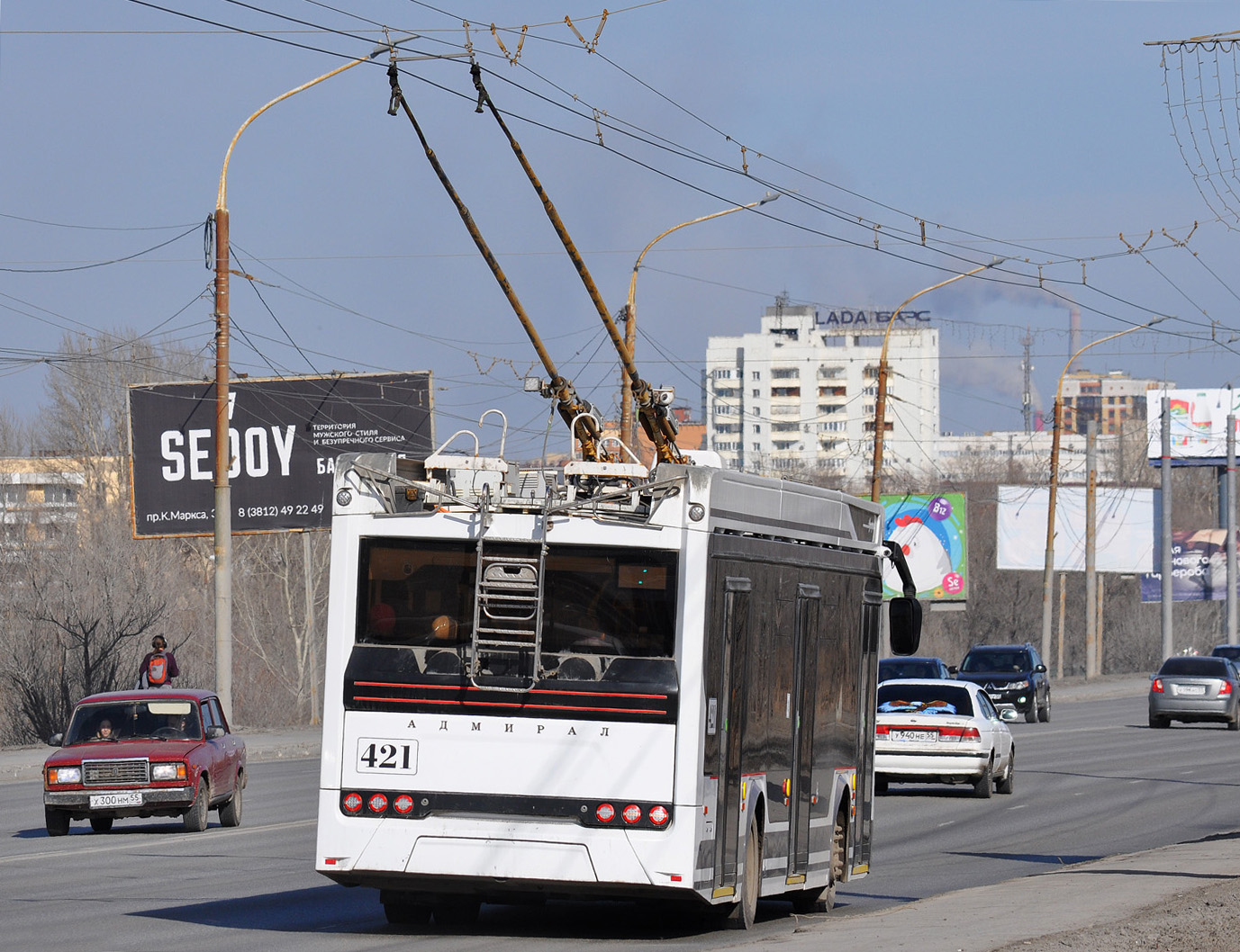 Омск, ПКТС-6281.00 «Адмирал» № 421