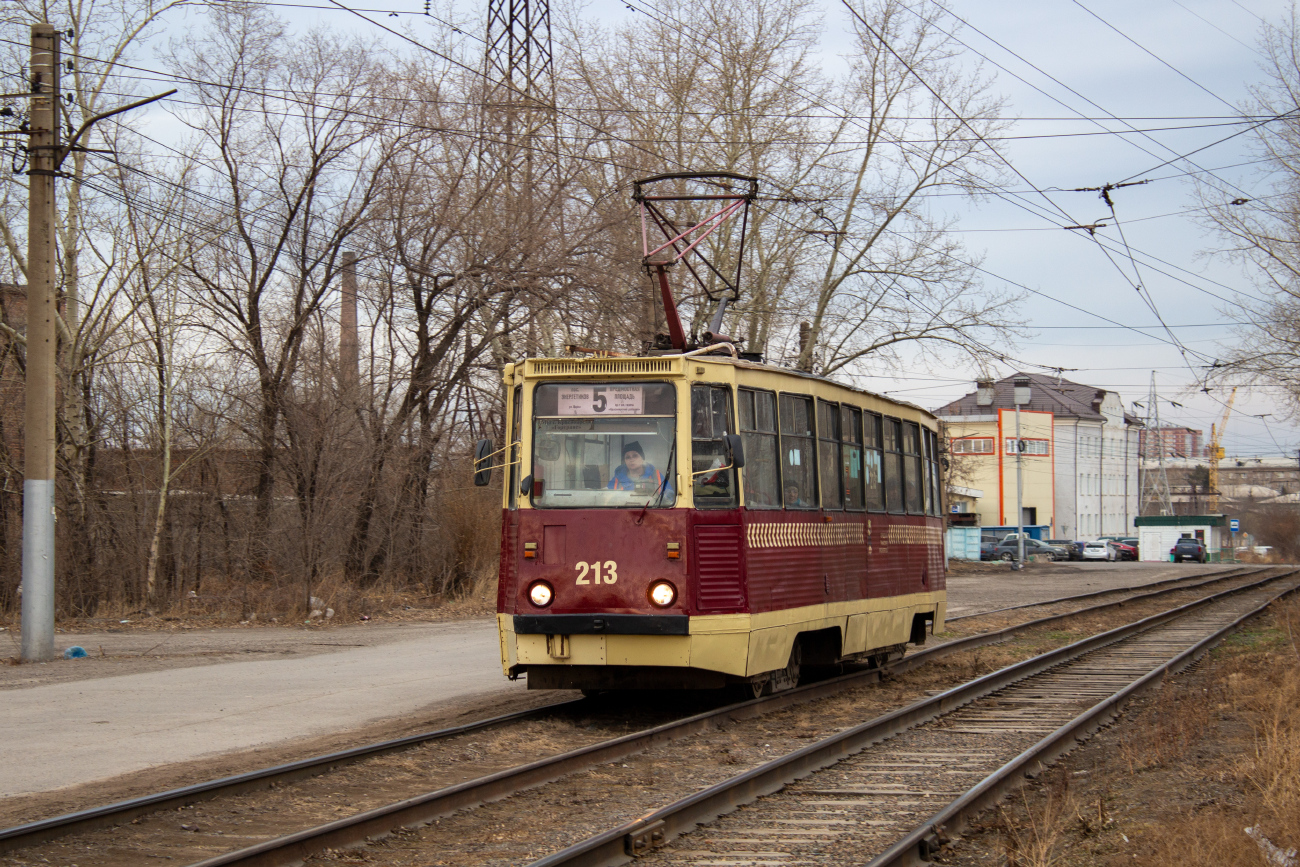 Красноярск, 71-605 (КТМ-5М3) № 213