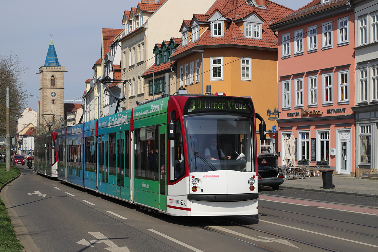 Эрфурт, Siemens Combino Advanced № 629