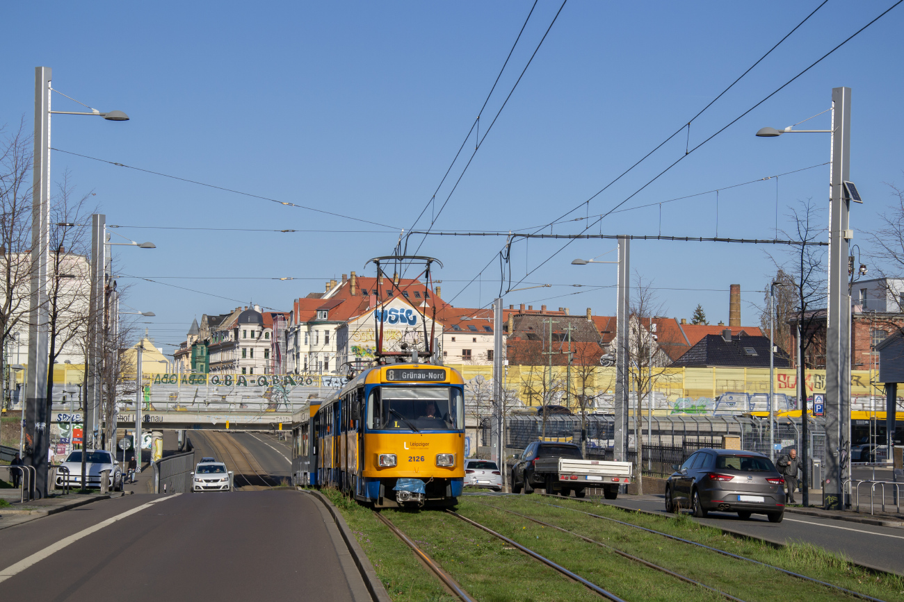 Лейпциг, Tatra T4D-M1 № 2126 Лейпциг, Tatra T4D-M1 № 2126