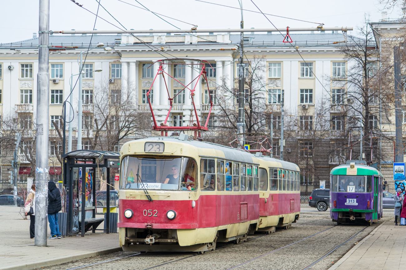 Екатеринбург, Tatra T3SU № 052