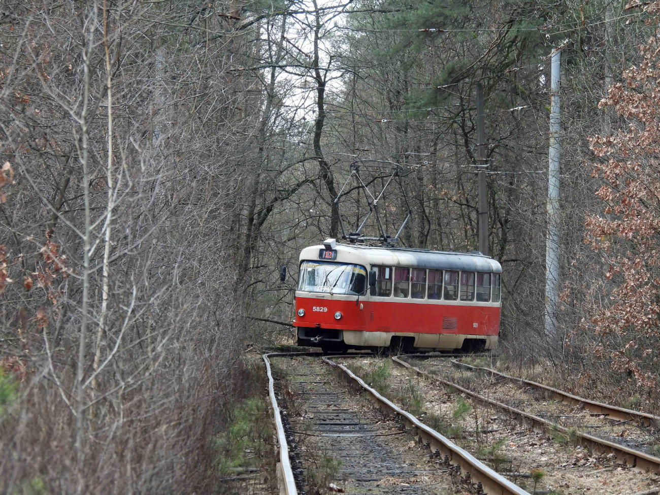 Киев, Tatra T3SU № 5829