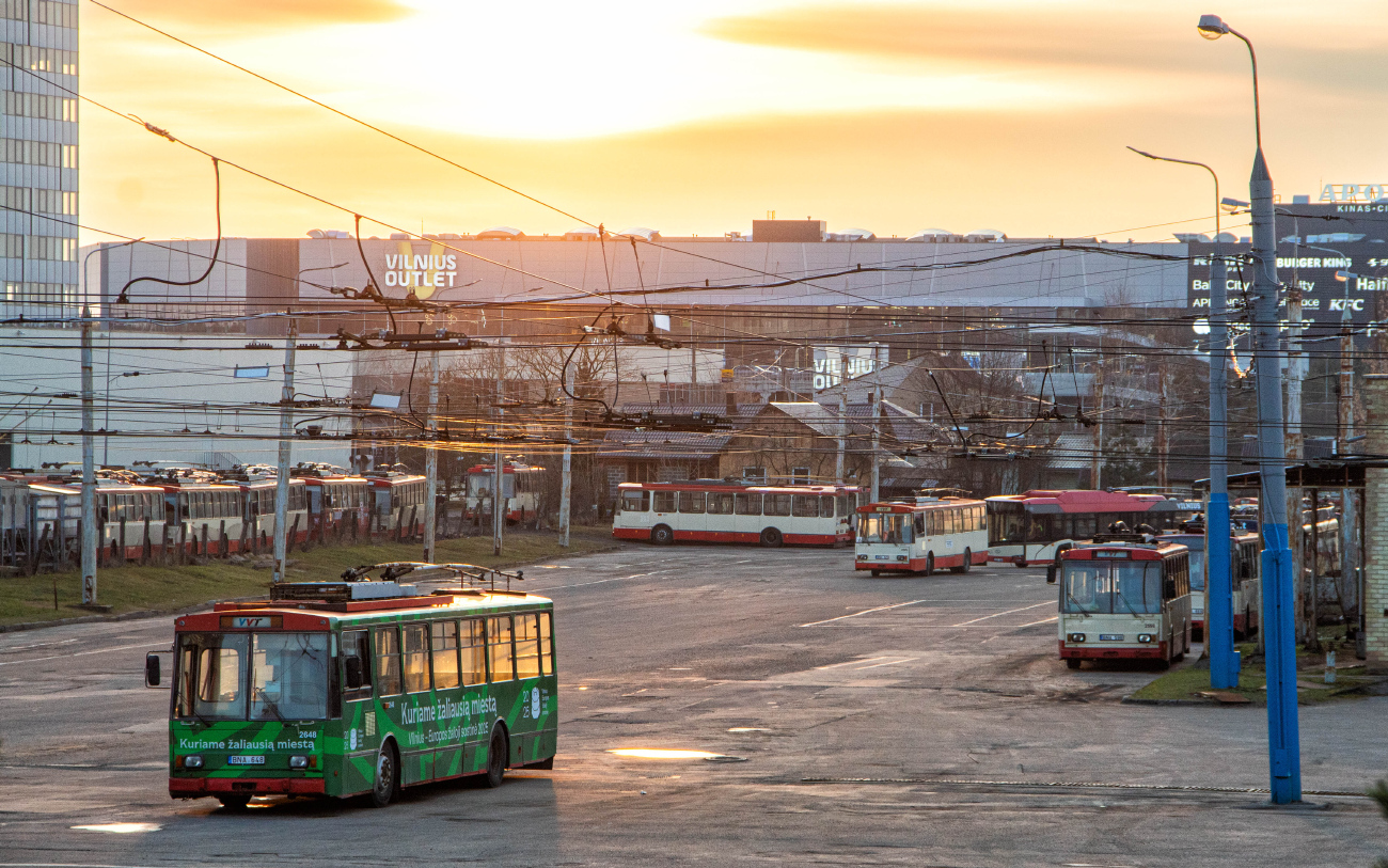 Вильнюс, Škoda 14Tr13/6 № 2648; Вильнюс, Škoda 14Tr17/6M № 2669