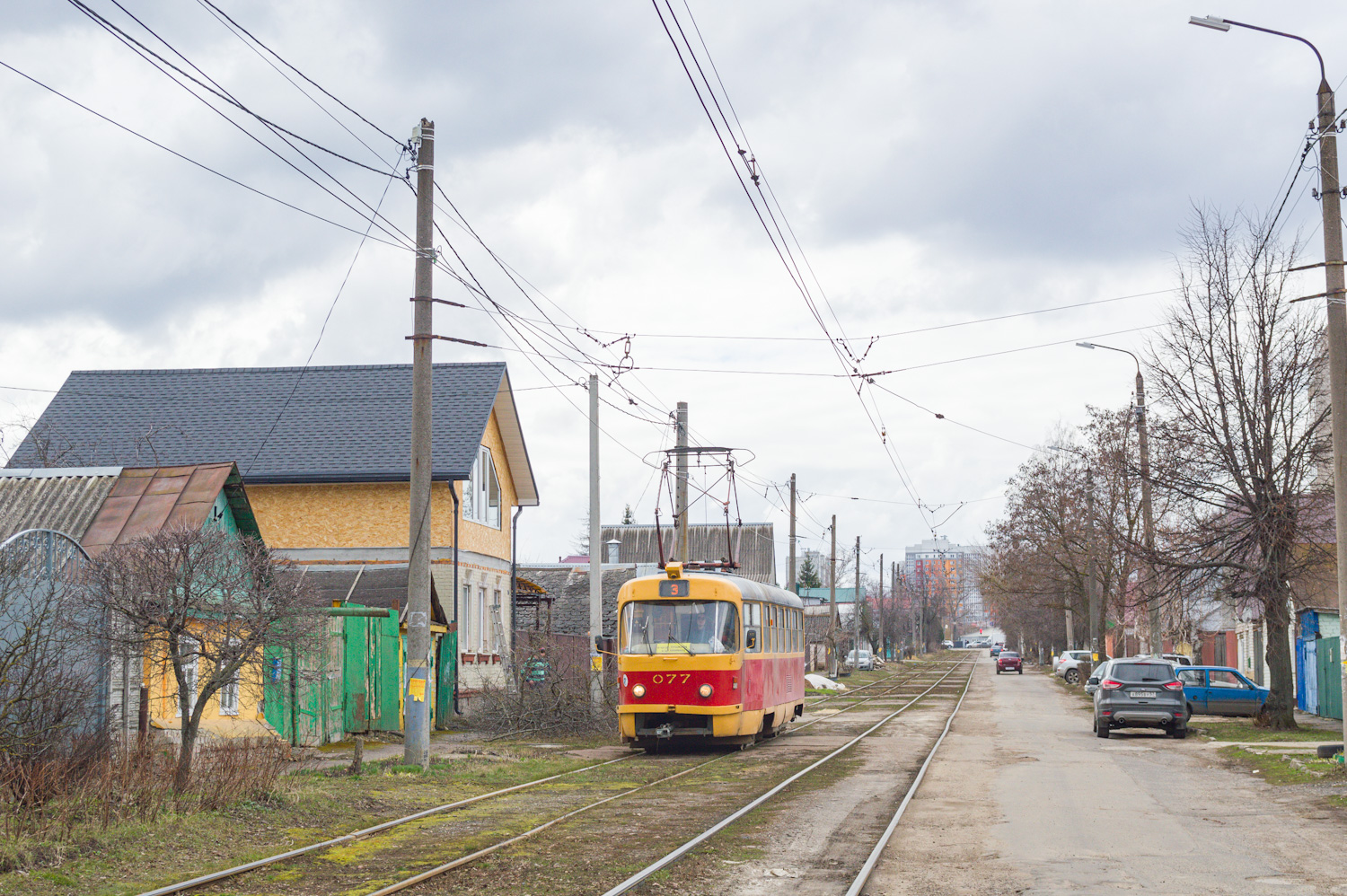Орёл, Tatra T3SU № 077