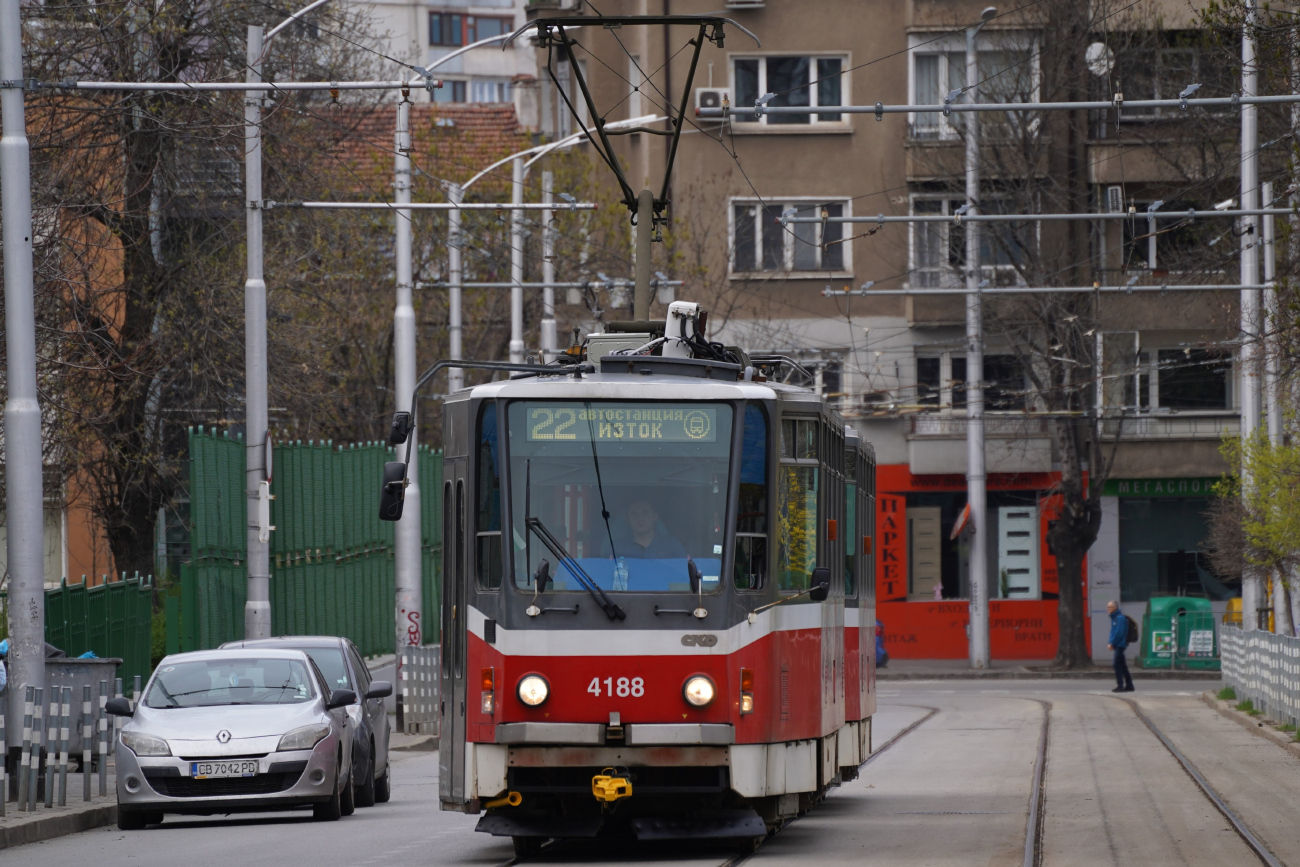 София, Tatra T6A5 № 4188