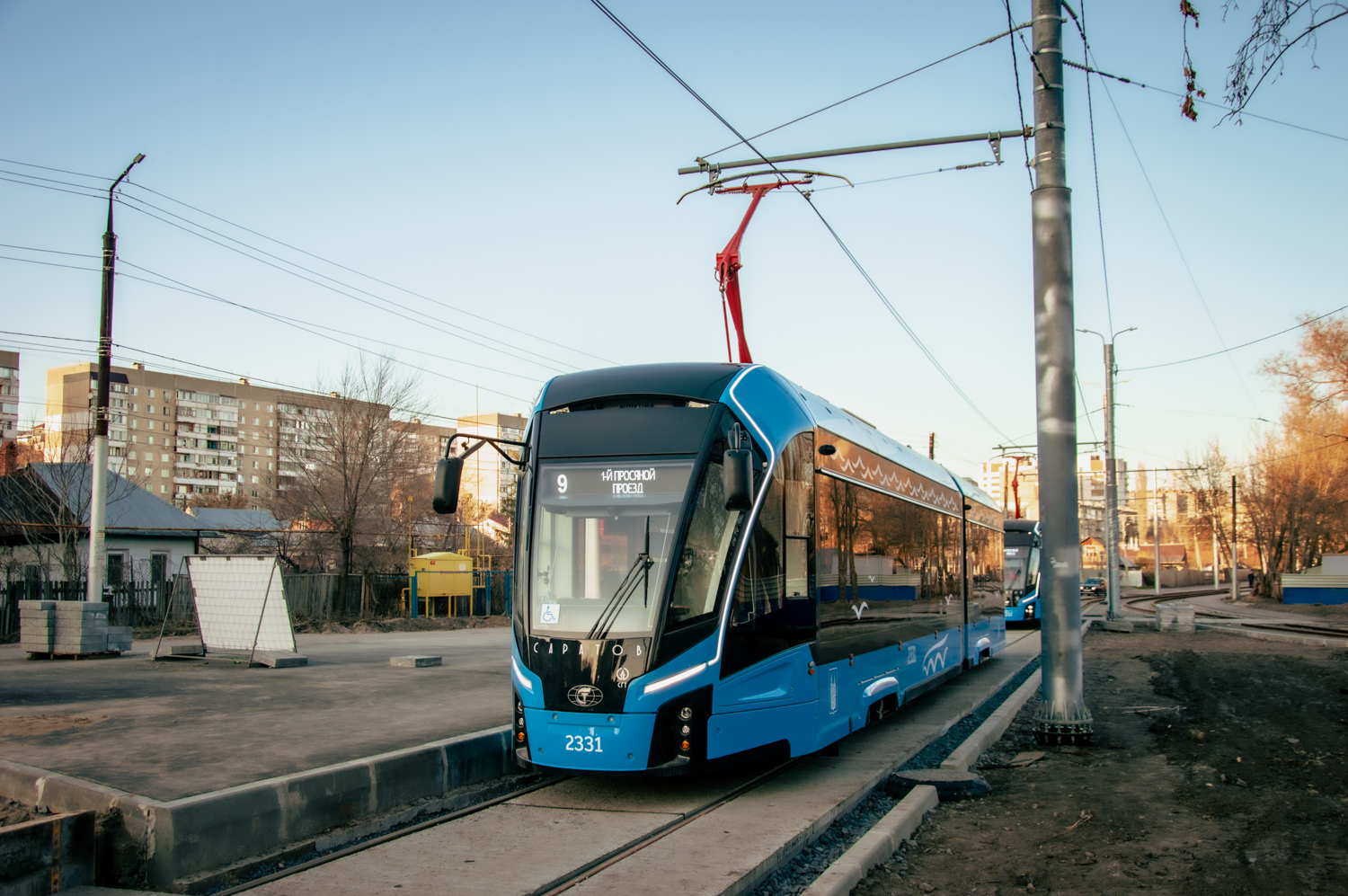Саратов, 71-923М «Богатырь-М» № 2331; Саратов — Реконструкция трамвайной сети в рамках реализации проекта скоростного трамвая — маршрут № 8; Саратов — Реконструкция трамвайной сети в рамках реализации проекта скоростного трамвая — маршрут № 9