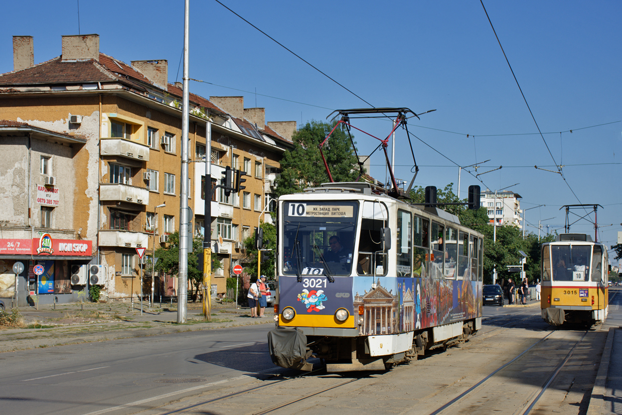 София, Tatra T6A2B № 3021