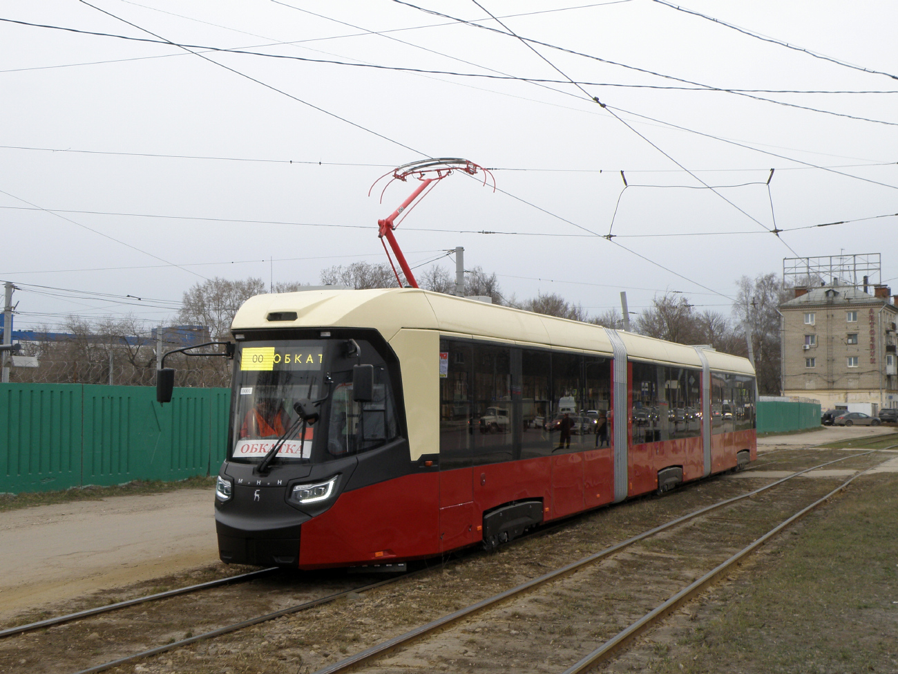 Nizhny Novgorod, BKM Т856 «MiNiN» # Б/Н; Nizhny Novgorod — Trams without numbers