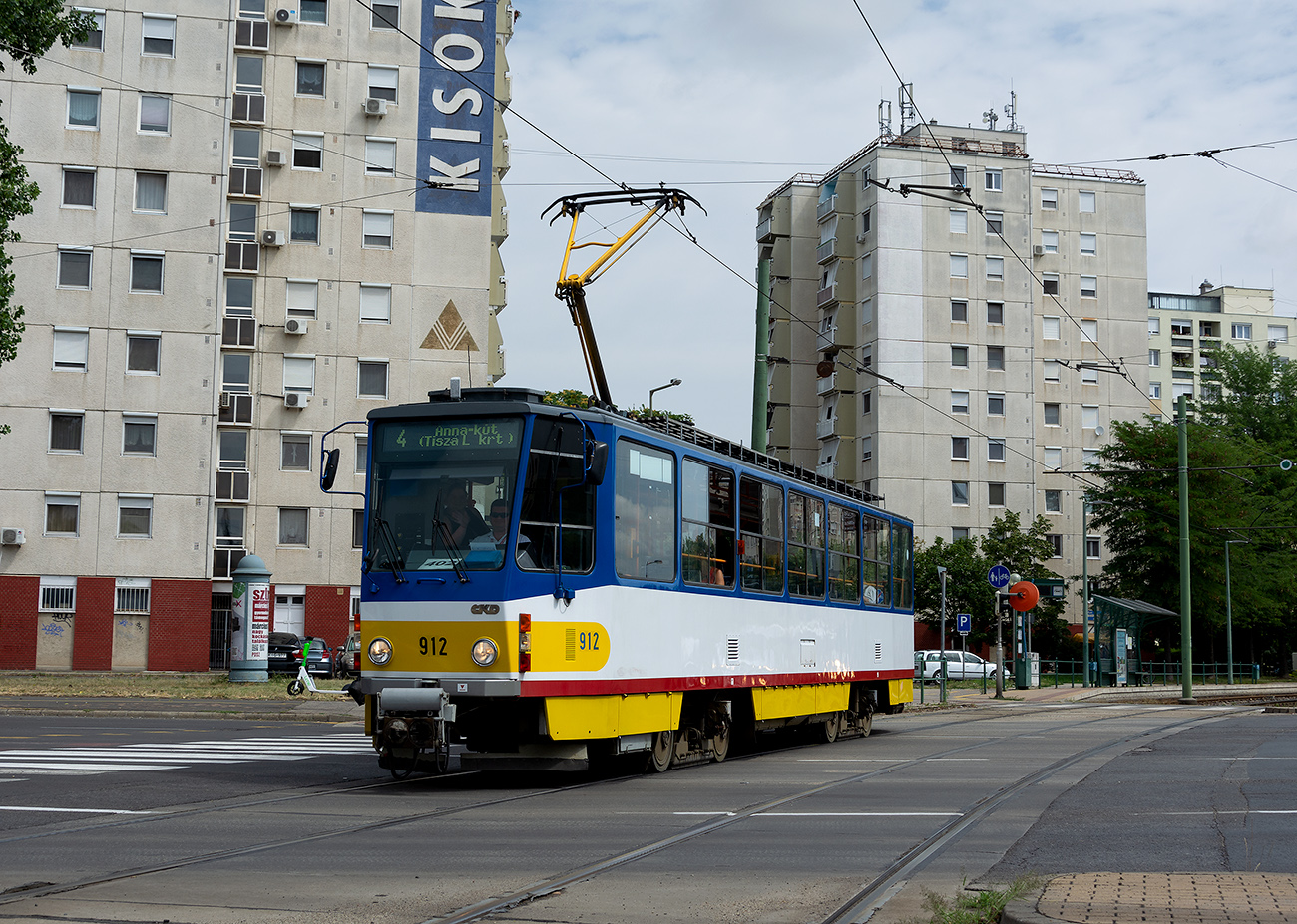 Сегед, Tatra T6A2 № 912