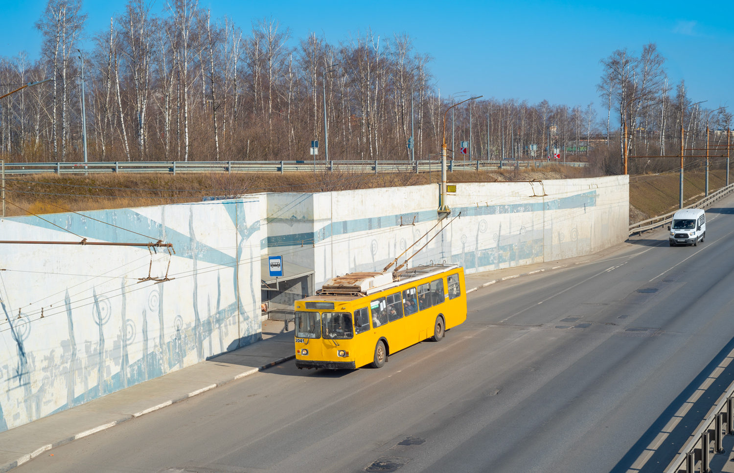 Рязань, ЗиУ-682ГМ1 (с широкой передней дверью) № 2041