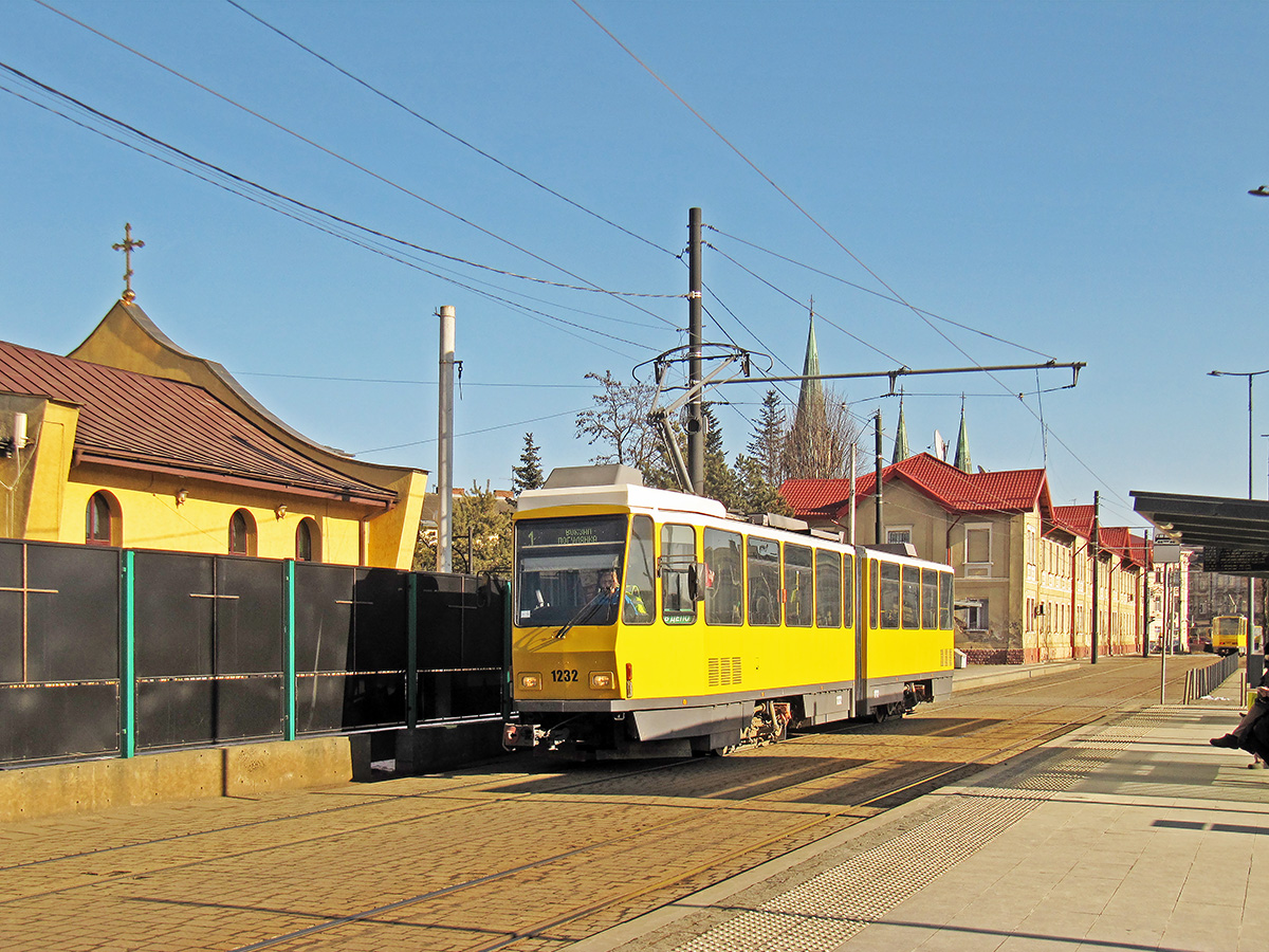 Львов, Tatra KT4DM № 1232