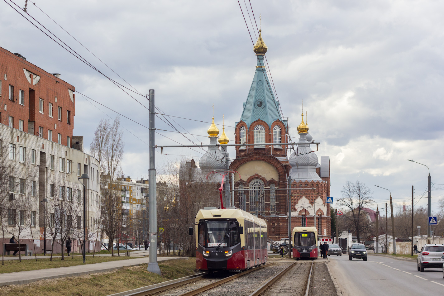 Нижний Новгород, БКМ Т856 «МиНиН» № Б/Н; Нижний Новгород — Трамваи без номеров