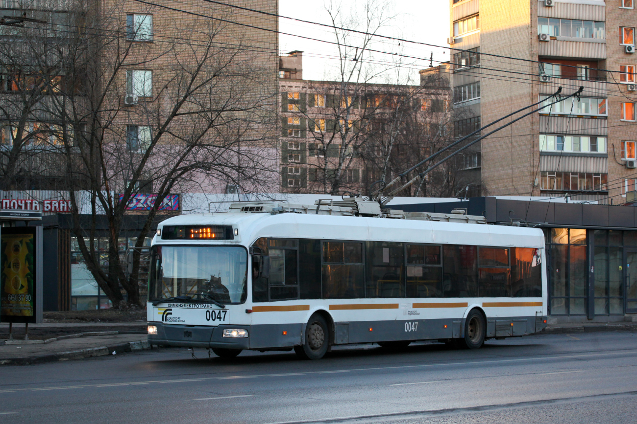 Химки, БКМ 321 № 0047