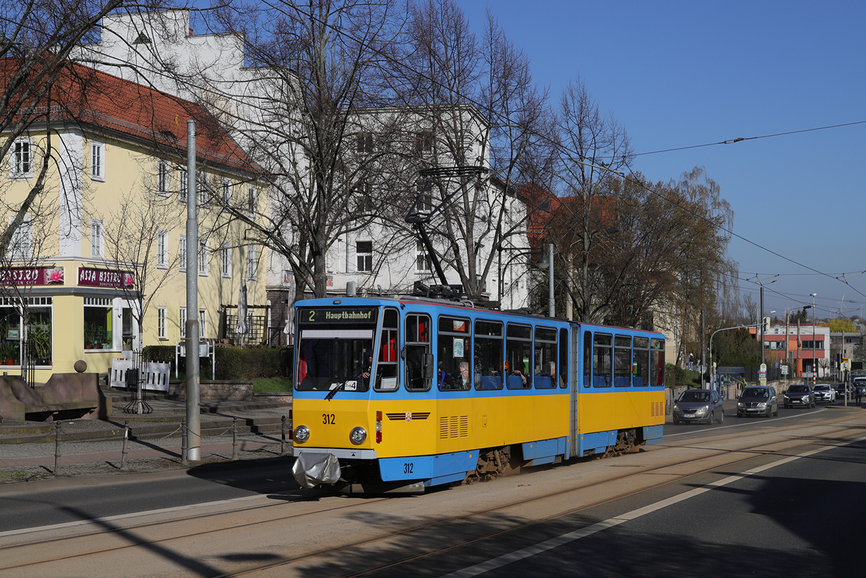 Гота, Tatra KT4DC № 312