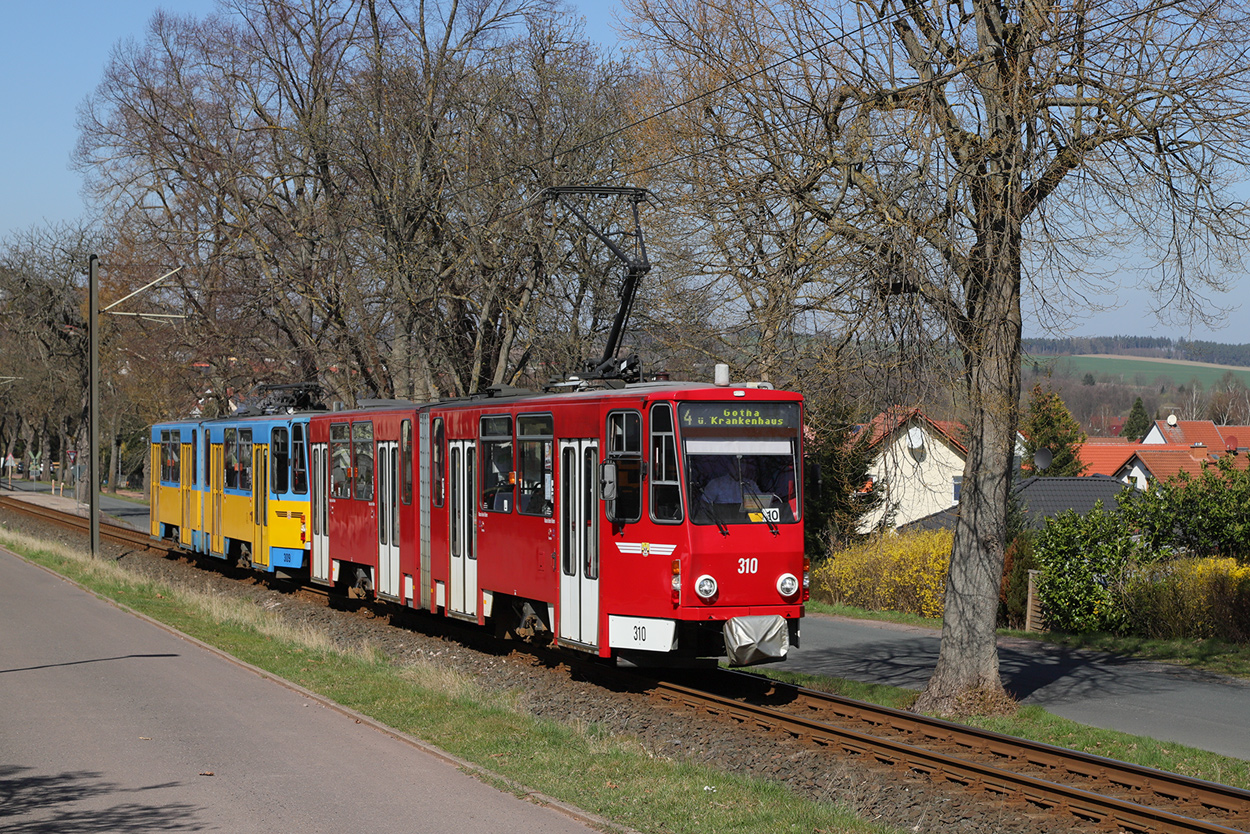 Гота, Tatra KT4DC № 310