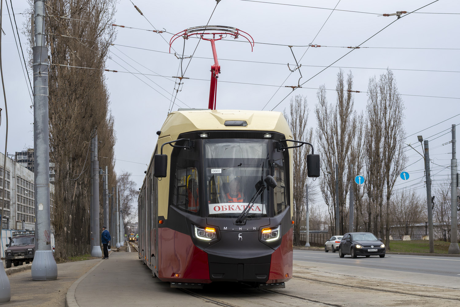 Нижний Новгород, БКМ Т856 «МиНиН» № Б/Н; Нижний Новгород — Трамваи без номеров