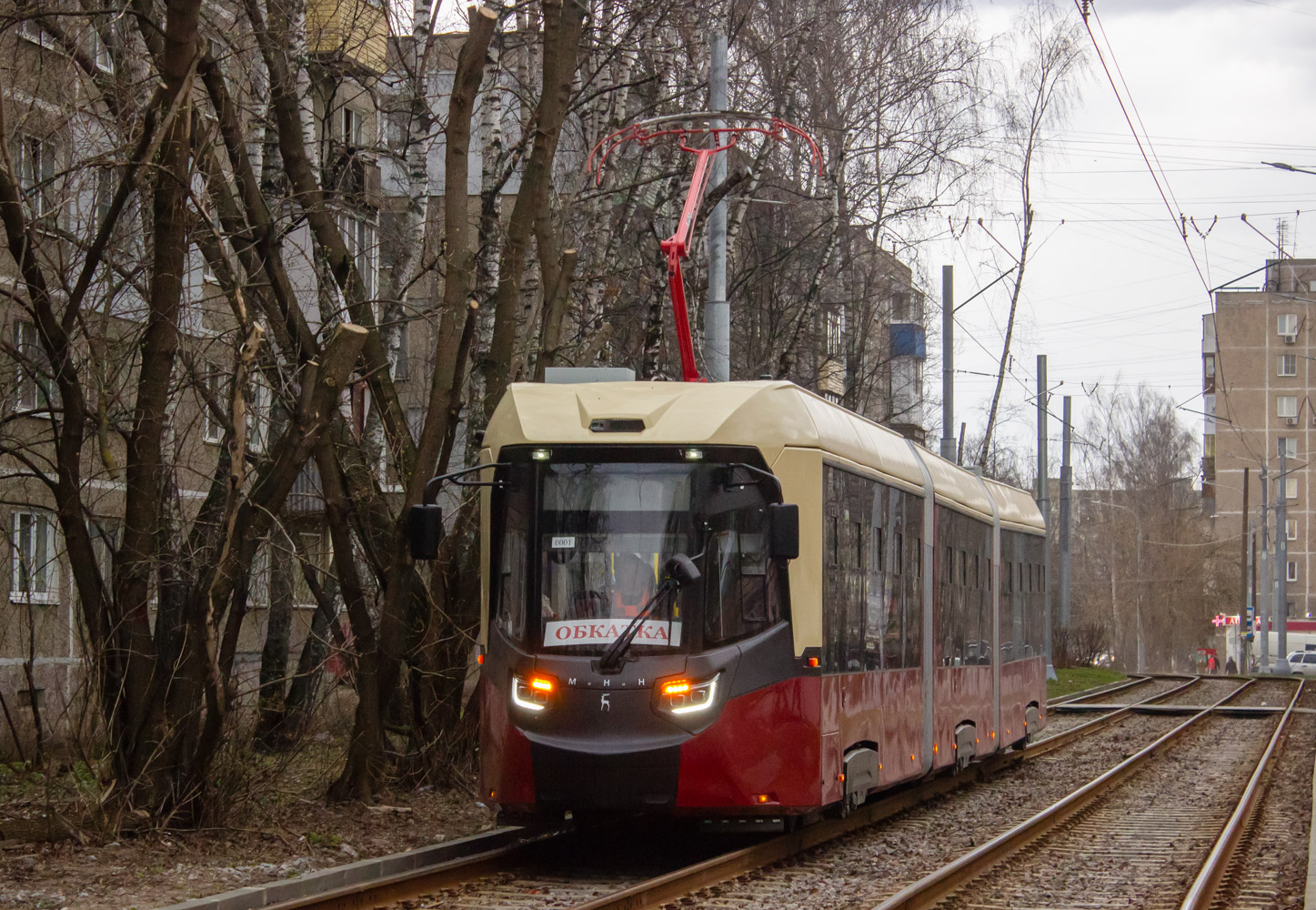 Nischni Nowgorod, BKM Т856 «MiNiN» Nr. Б/Н; Nischni Nowgorod — Trams without numbers