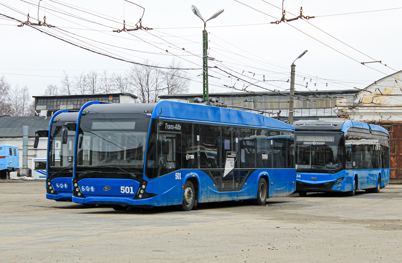 Петрозаводск, ВМЗ-5298.01 «Авангард» № 511; Петрозаводск, ВМЗ-5298.01 «Авангард» № 501