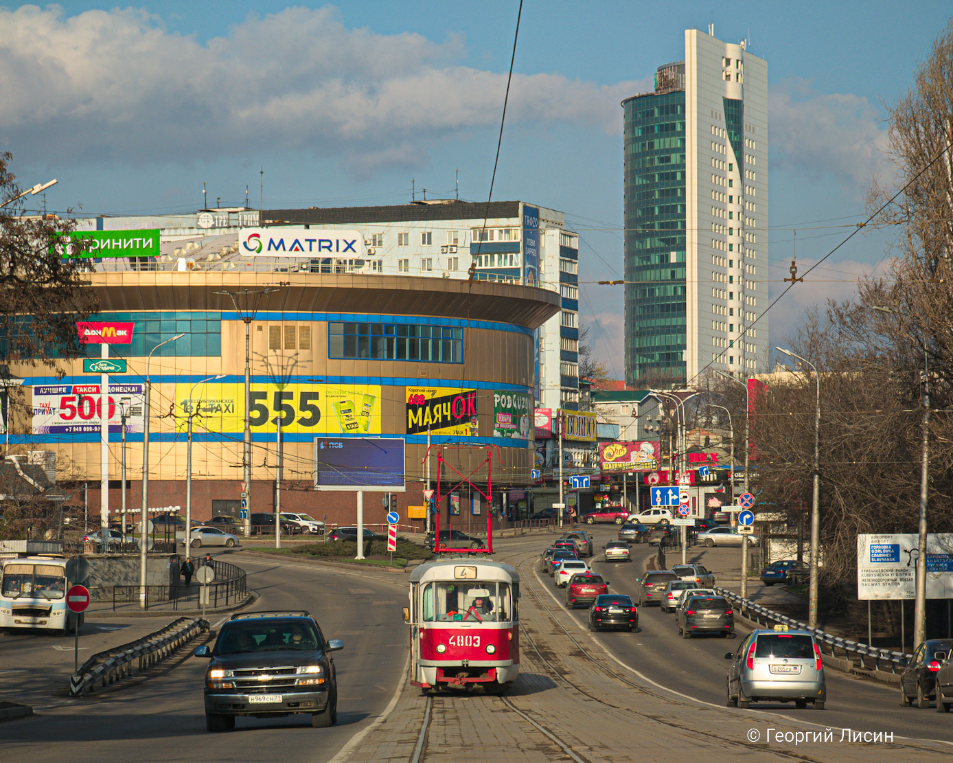 Donetsk, Tatra T3SU (2-door) # 4803 Donetsk, Tatra T3SU (2-door) # 4803