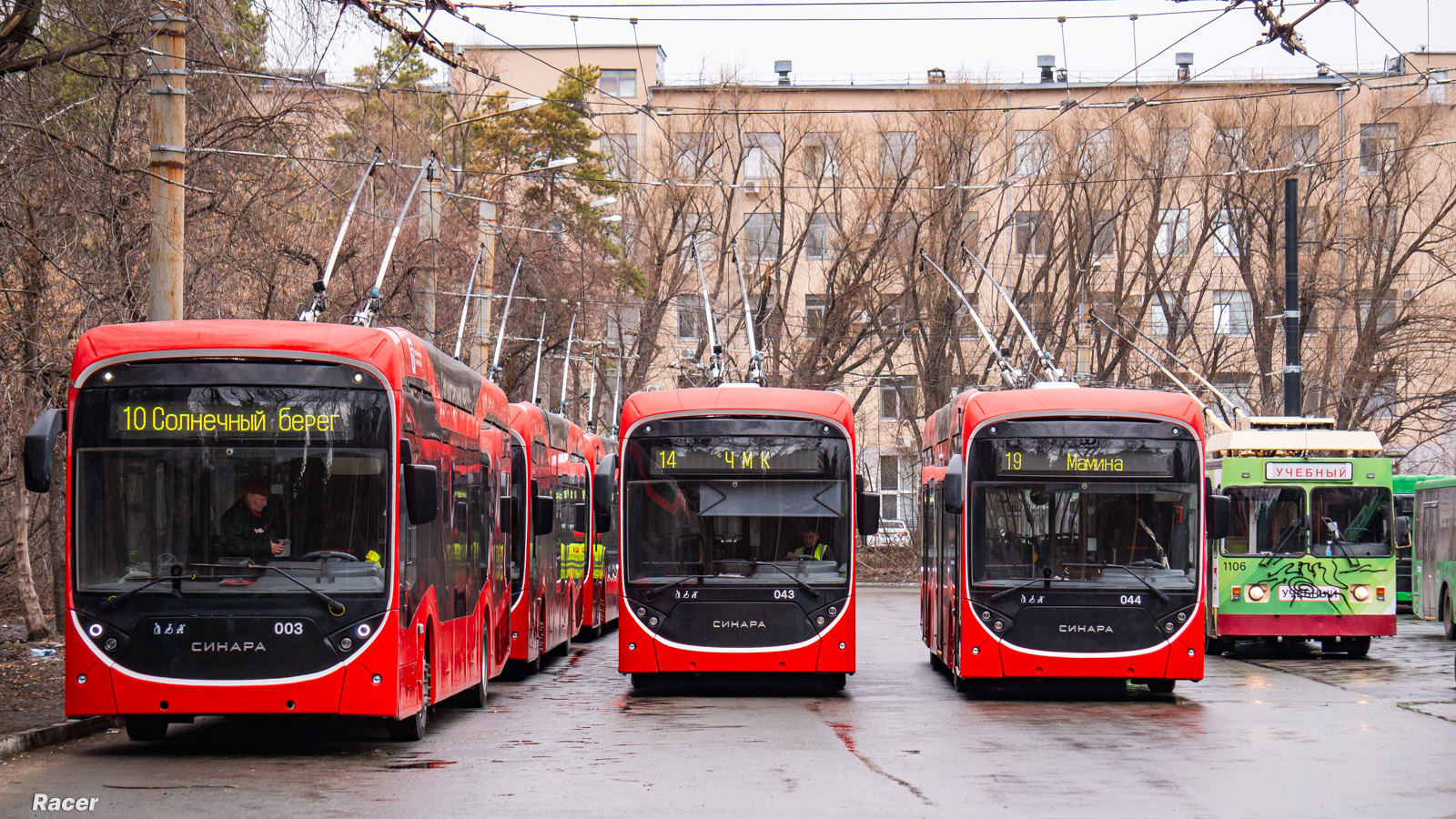 Czelabińsk, Sinara 6254.00 Nr 003; Czelabińsk, Sinara 6254.00 Nr 043; Czelabińsk, Sinara 6254.00 Nr 044