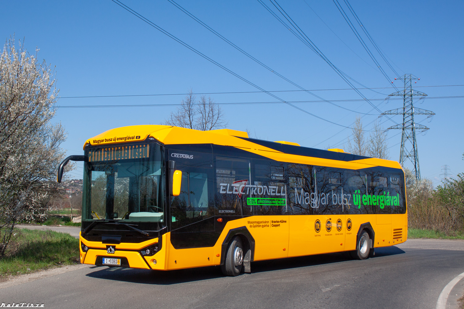 Budimpešta, Credobus Electronell E12 Br. I 93BD 25