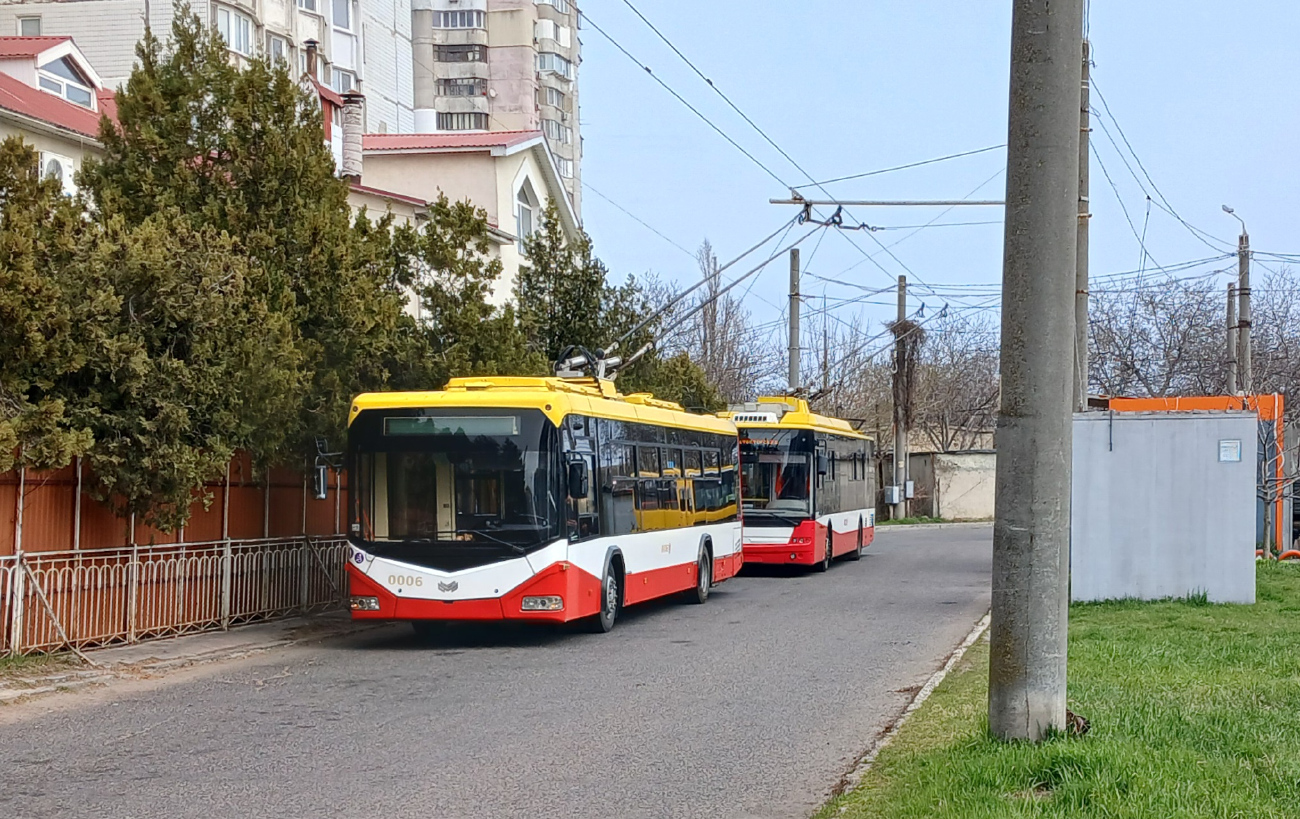 Одесса, БКМ 321 № 0006