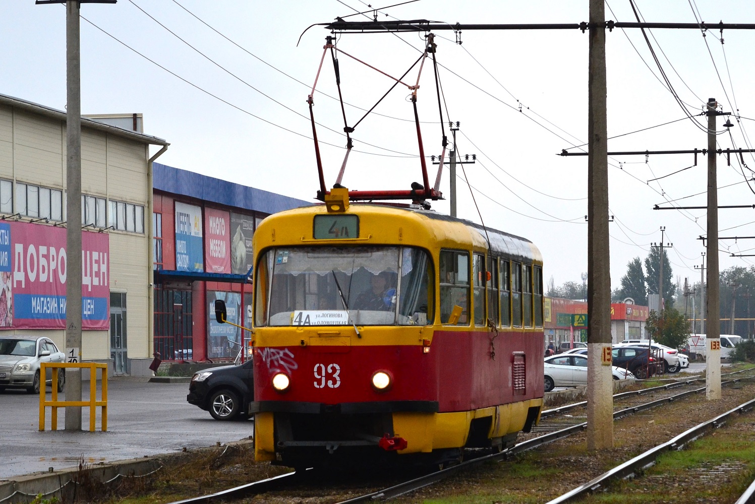 Волжский, Tatra T3SU № 93