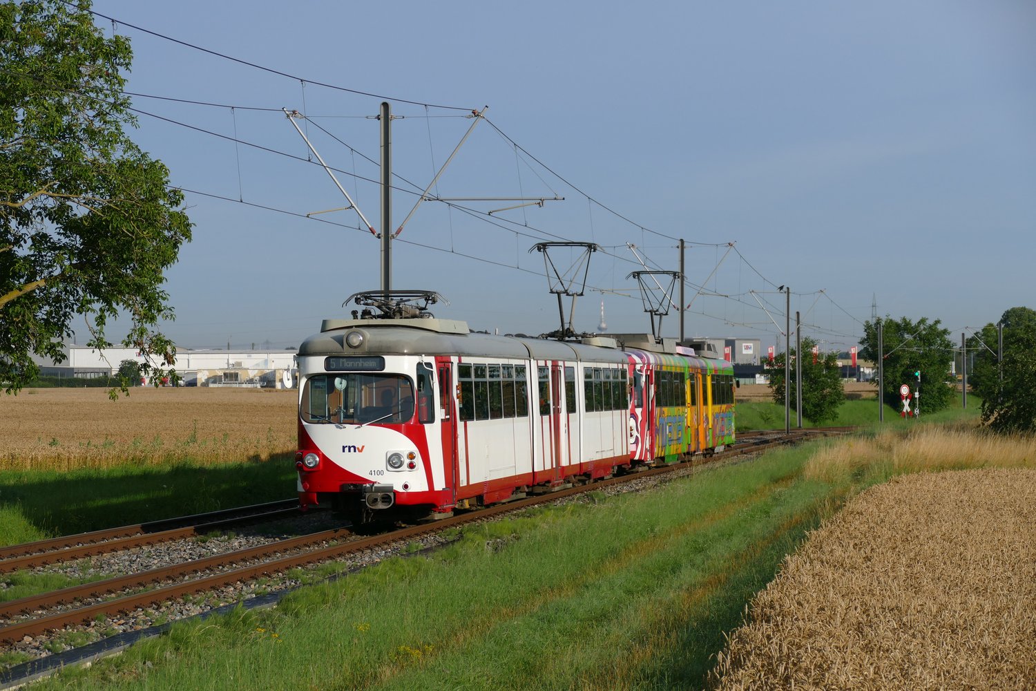 Rhin-Neckar, Duewag GT8 N°. 4100