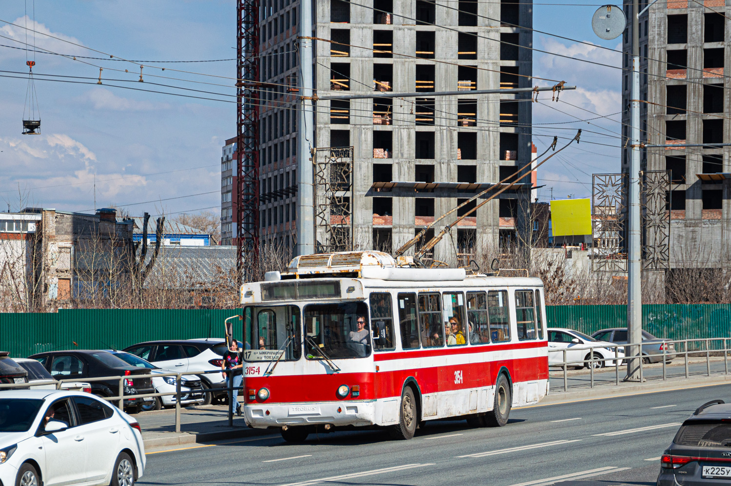 Самара, БТЗ-5276-04 № 3154