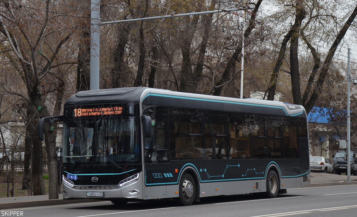 Алматы, Skywell NJL6128BEV № 5132-S2