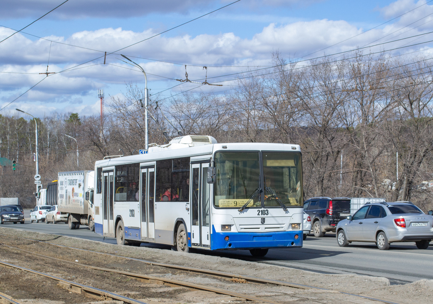 Уфа, НефАЗ-БТЗ 52765А № 2103