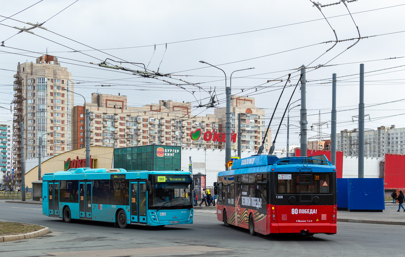 Санкт-Петербург, Тролза-5265.00 «Мегаполис» № 1308